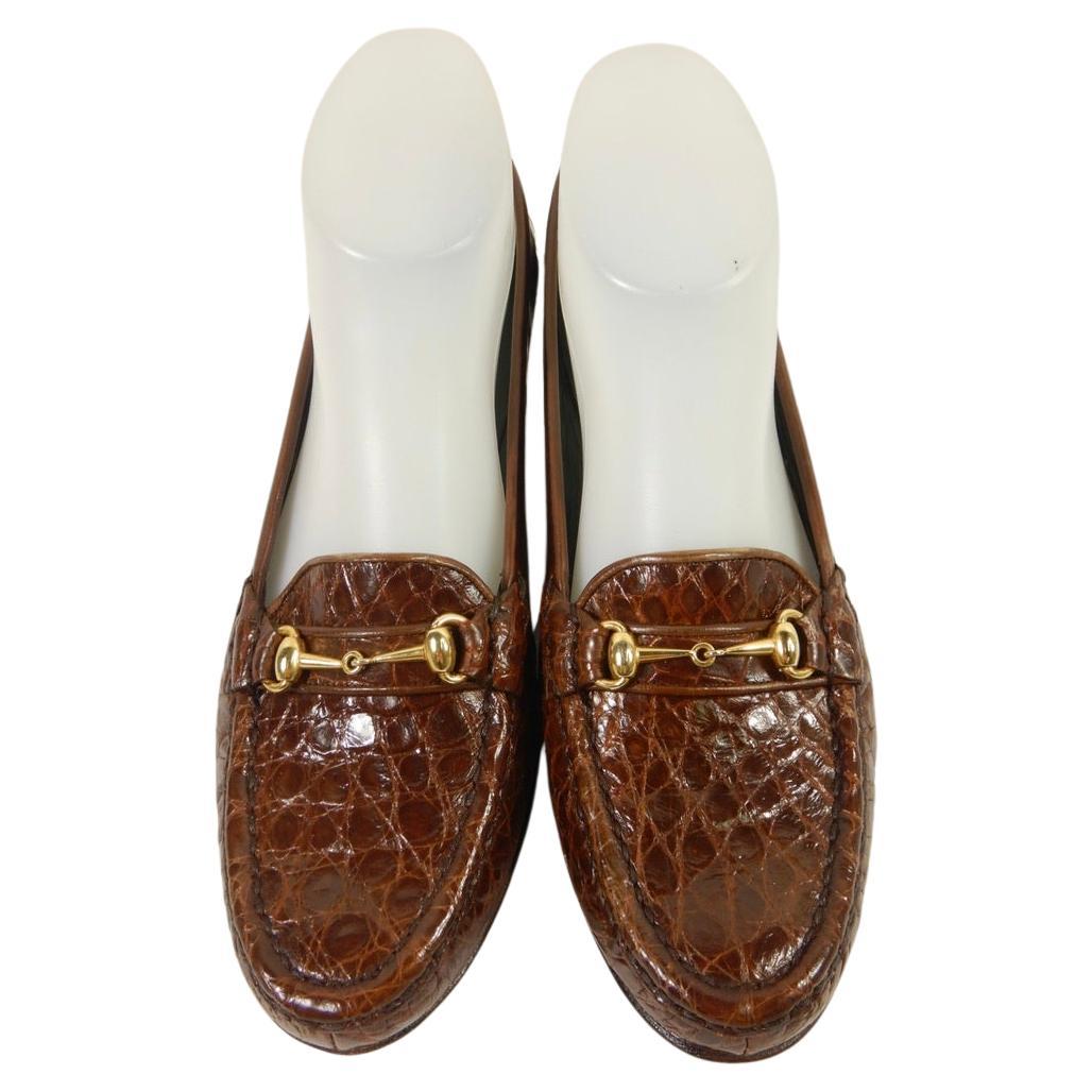 Gucci Crocodile Loafers 4 For Sale on 1stDibs alligator gucci loafers gucci alligator loafers gucci crocodile shoes