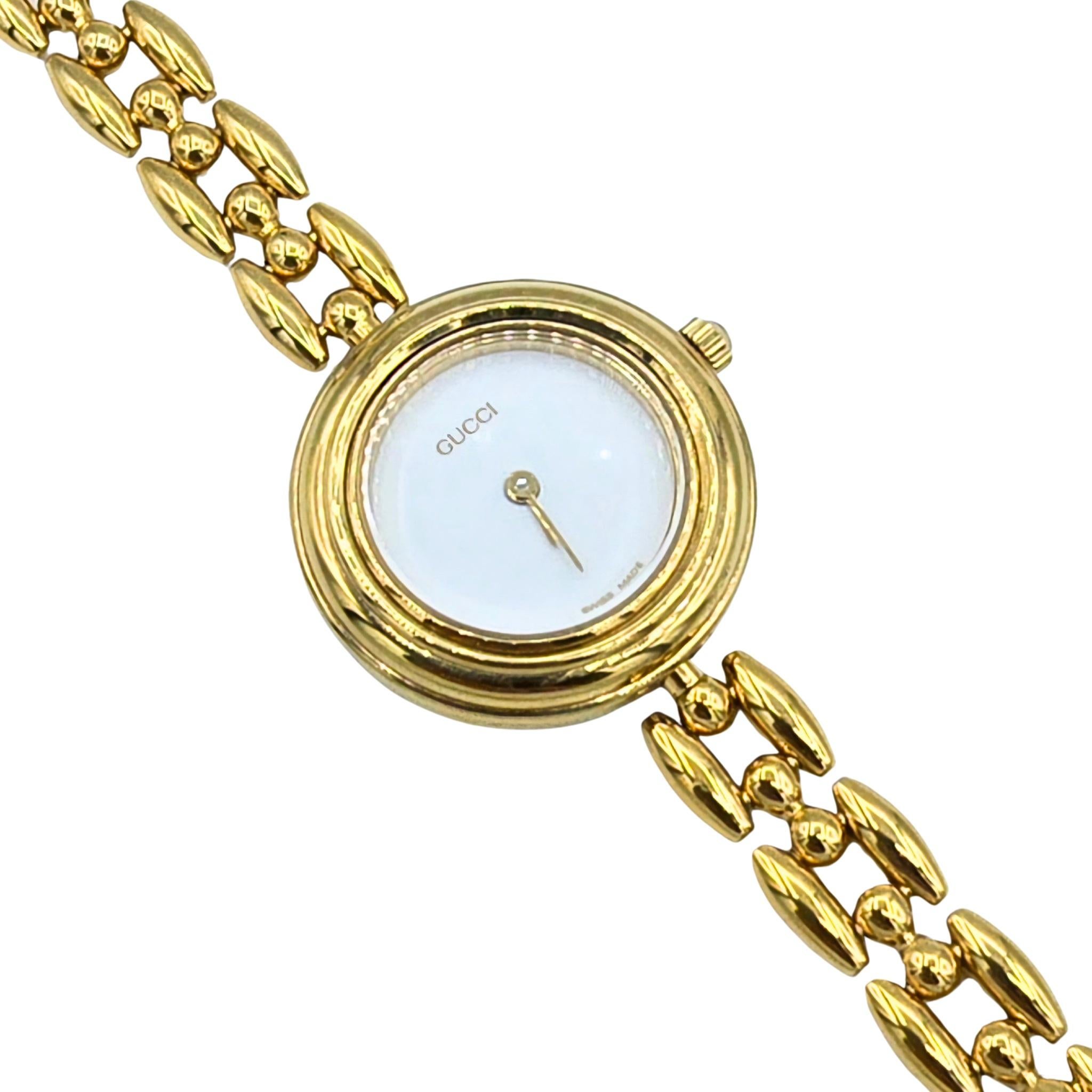 gucci rice link watch