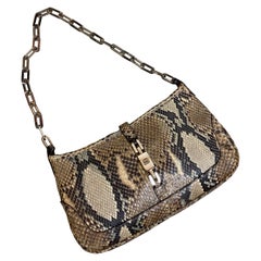 Vintage Gucci Jackie bag, in python