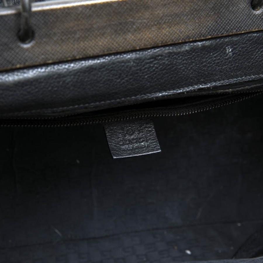 Vintage Gucci leather bag For Sale 7