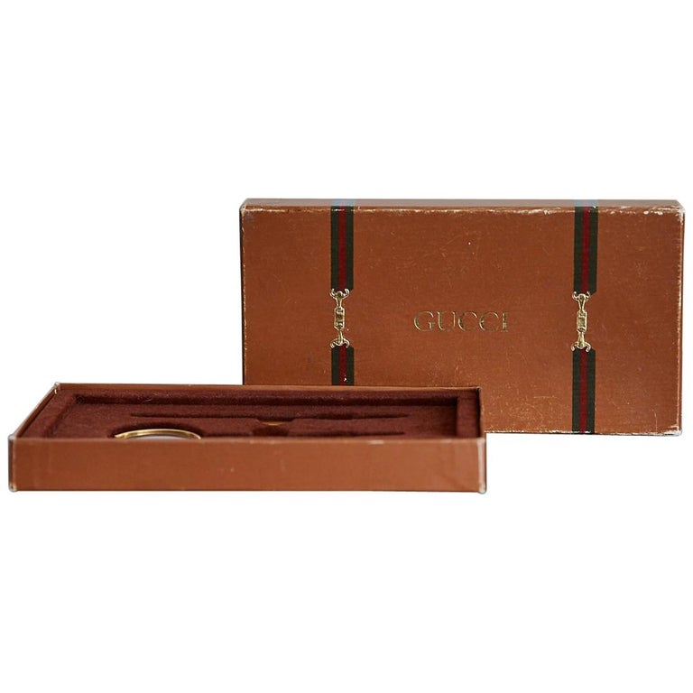 Vintage Gucci Magnifying Glass and Letter Opener For Sale ...