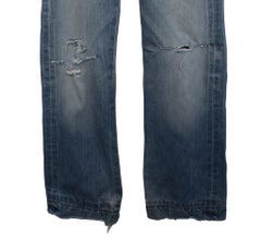 Vintage Gucci Men Jeans wide leg flare distressed Size IT48-M/L, S2015