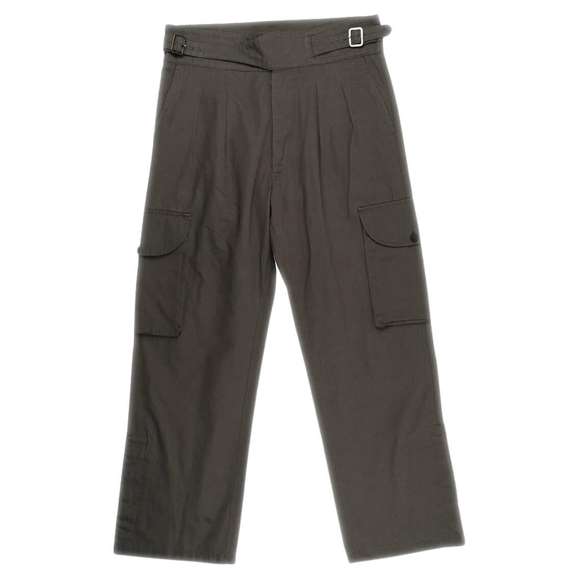 Vintage Gucci Men Military Cargo Pants Size 46 Medium S023 For Sale Vintage Gucci Men Military Cargo Pants Size 46 Medium S023 For Sale