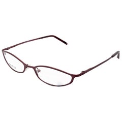 Occhiali vintage Gucci con montatura stretta