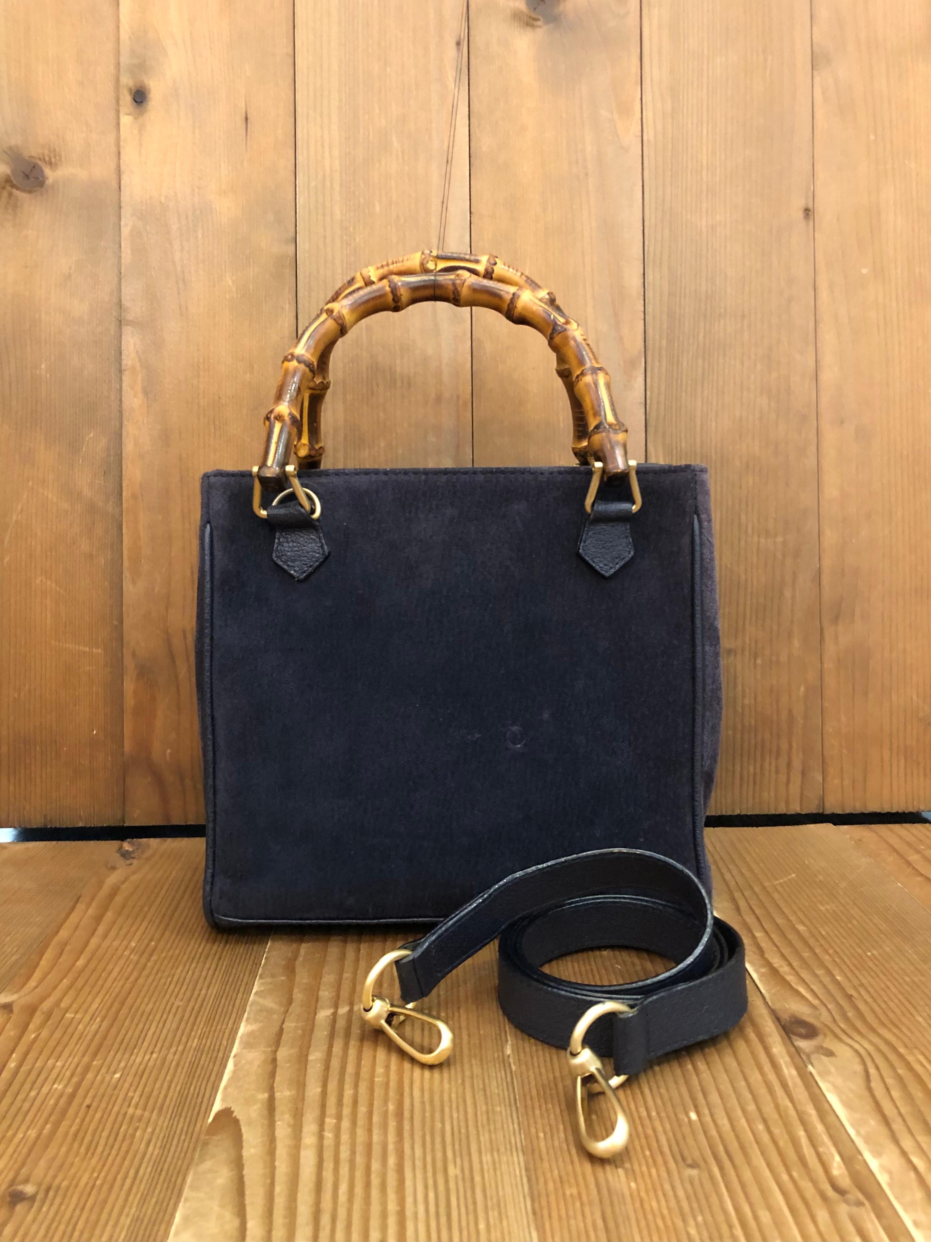 gucci bamboo two way bag