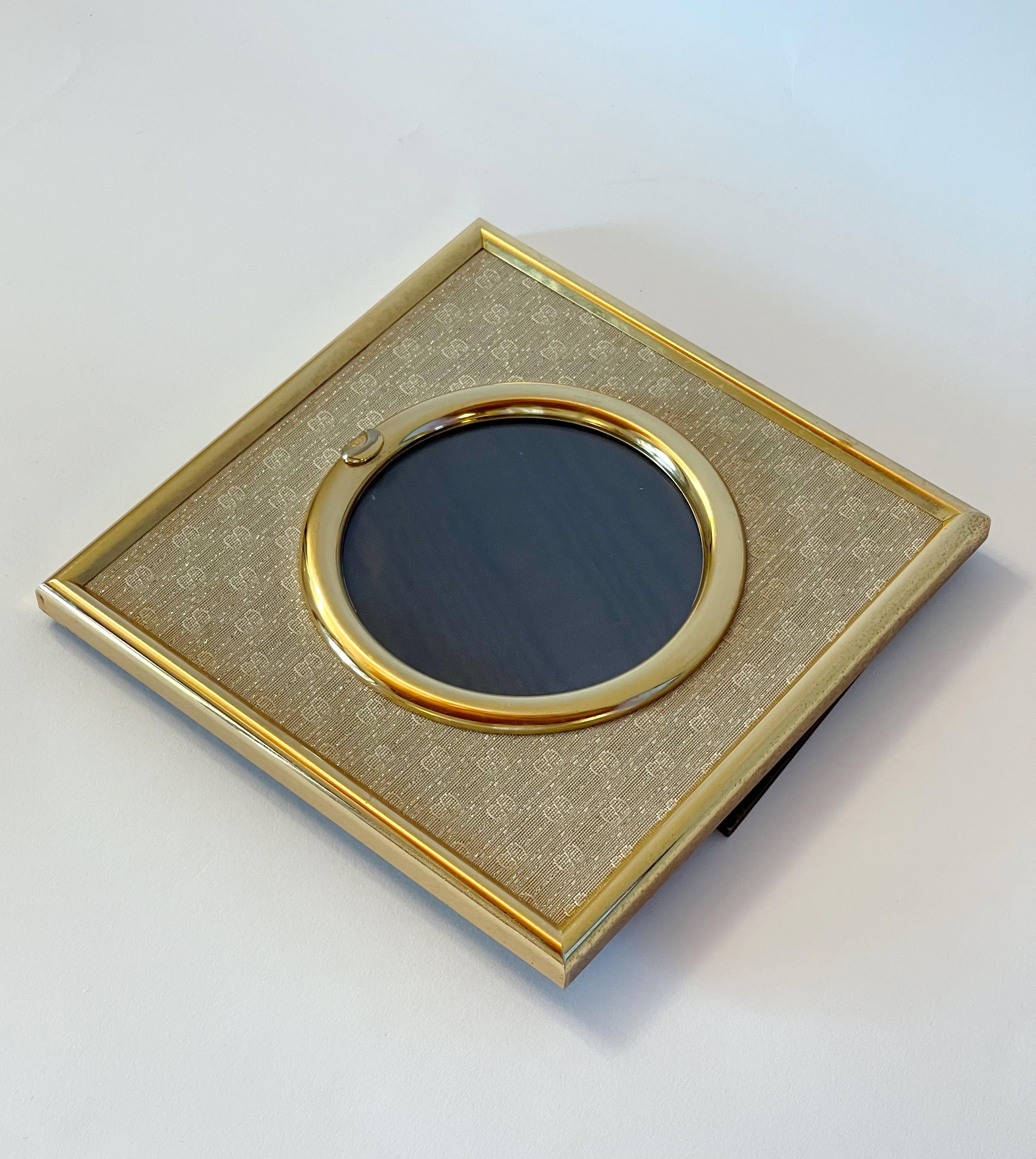 Metal Gucci Vintage Photo Frame