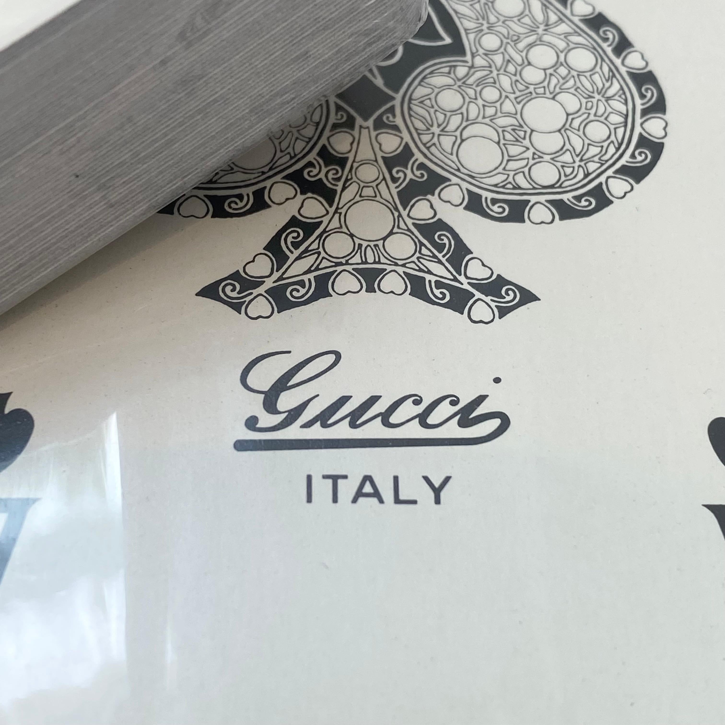 Vintage Gucci Playing Cards, 1980s Italy For Sale 3