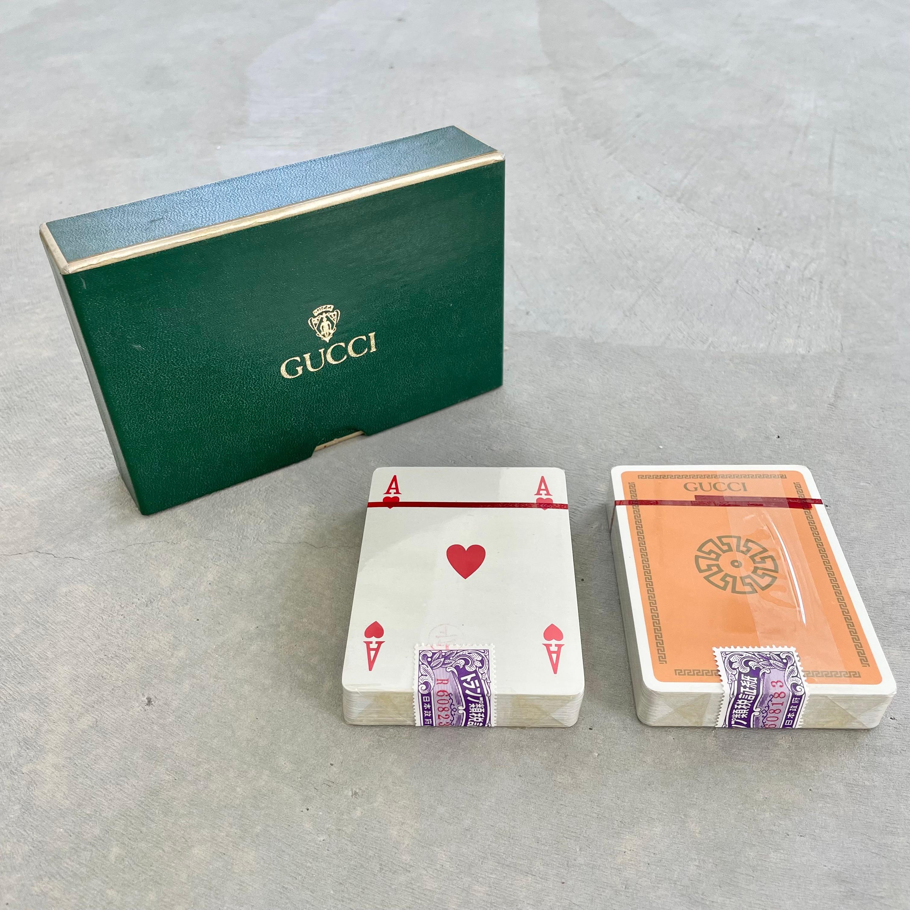 Vintage Gucci Playing Cards 1