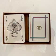 Vintage Gucci Playing Cards