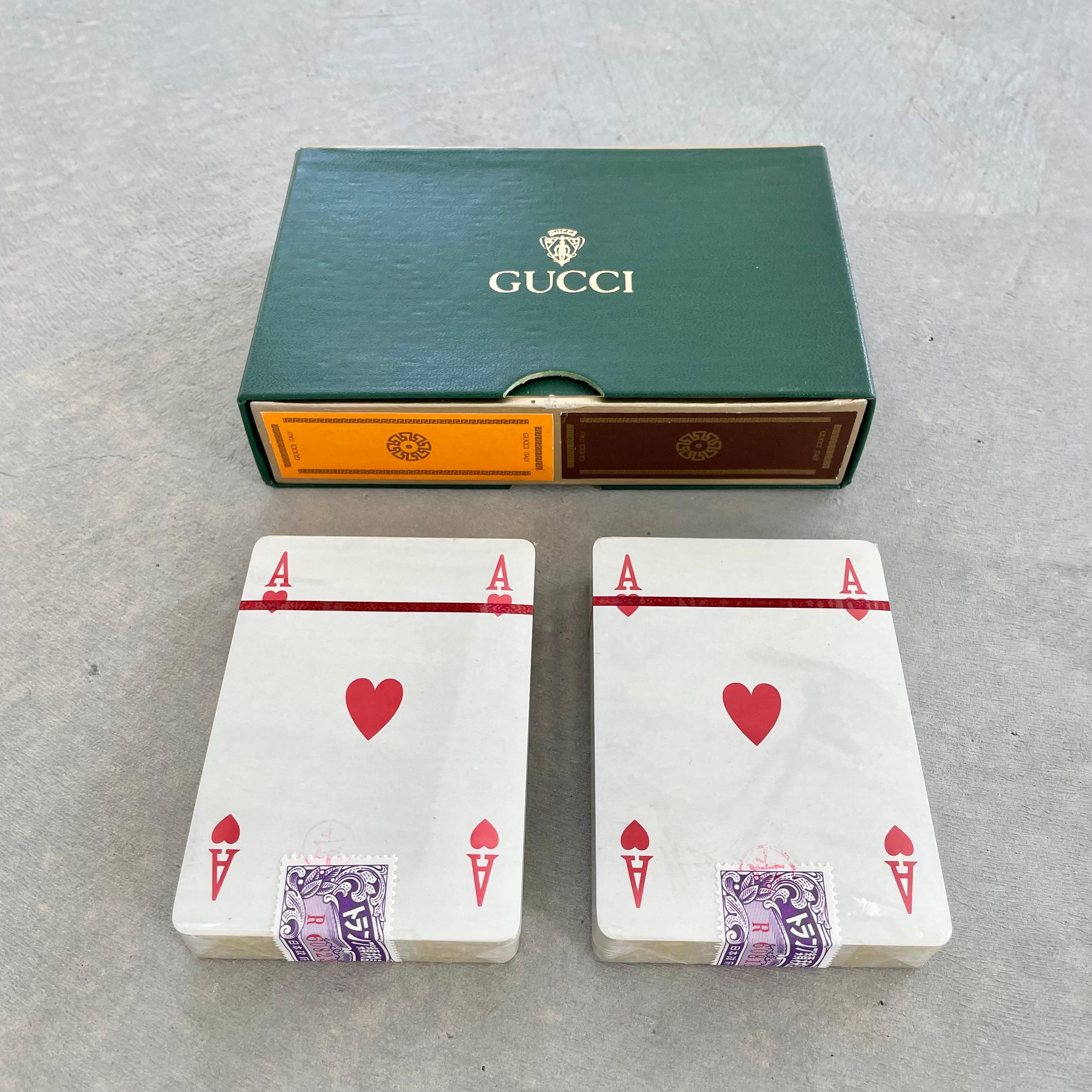 Vintage Gucci Playing Cards For Sale at 1stDibs | gucci playing cards price