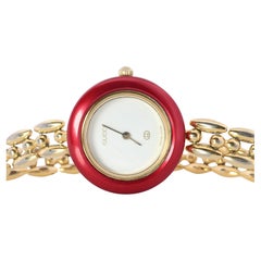 Vintage GUCCI Quartz 11/12 Watch. Gucci BEZEL Ladies Gold wristwatch