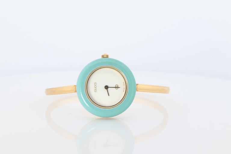 Vintage GUCCI Quartz 11/12 Watch. Gucci Ladies Bangle