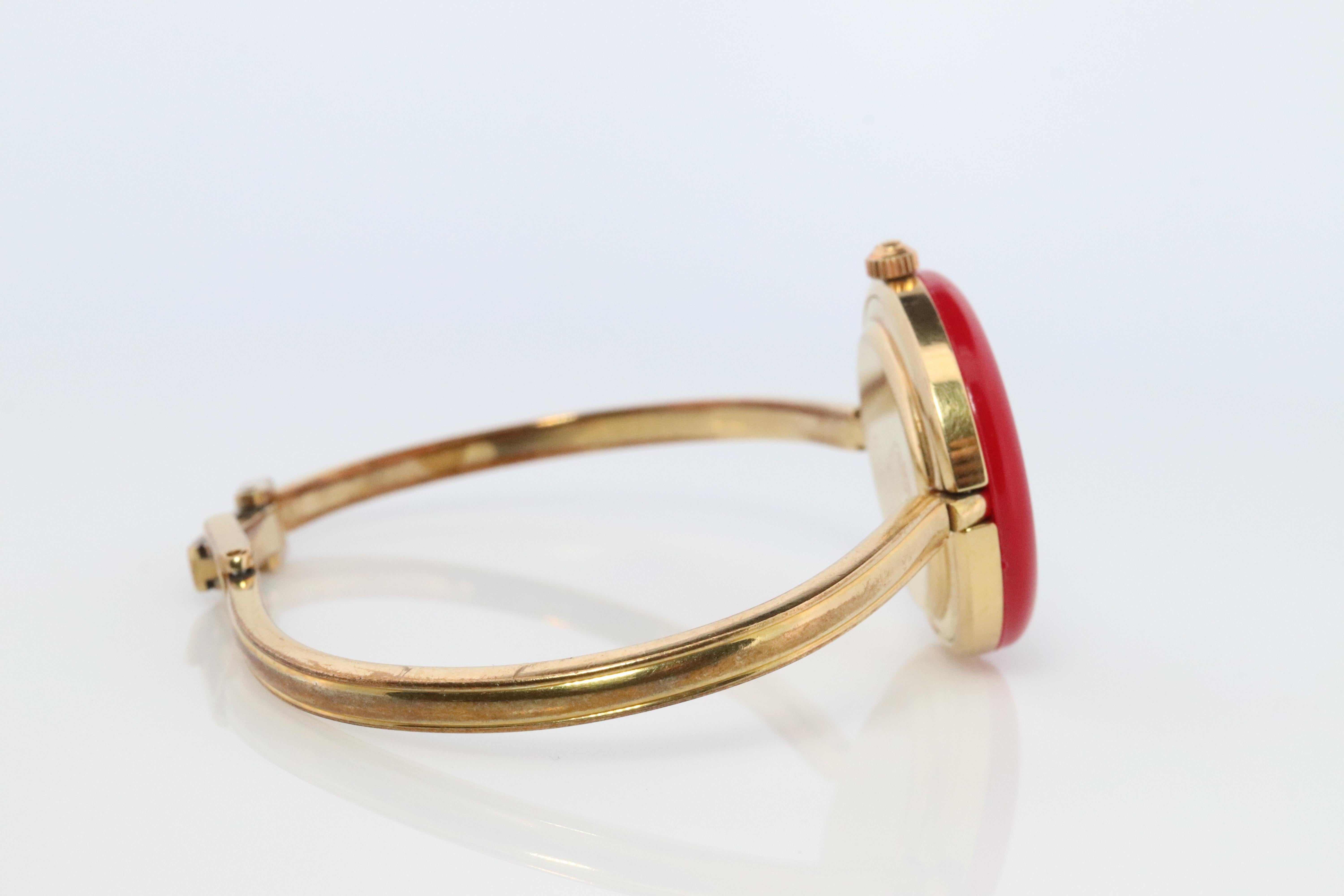 Vintage GUCCI Quarz 11/12, Vintage  Beobachten. Gucci Ladies Bangle Interchange Lünette Uhr Damen