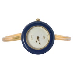 Vintage GUCCI Quartz 11/12  Watch. Gucci Ladies Bangle Interchange Bezel watch