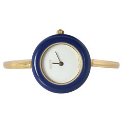 Vintage GUCCI Quartz 11/12.2  Watch. Gucci Ladies Bangle Interchange Bezel watch