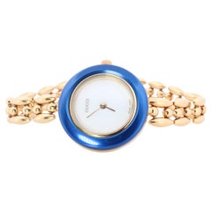 Vintage GUCCI Quarz 11/12.2 Uhr. Gucci Multiple BEZEL Damen Gold Armbanduhr