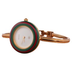 Vintage GUCCI Quarz 1100L Uhr Zeitmesser. Gucci Damenarmbanduhr mit Box