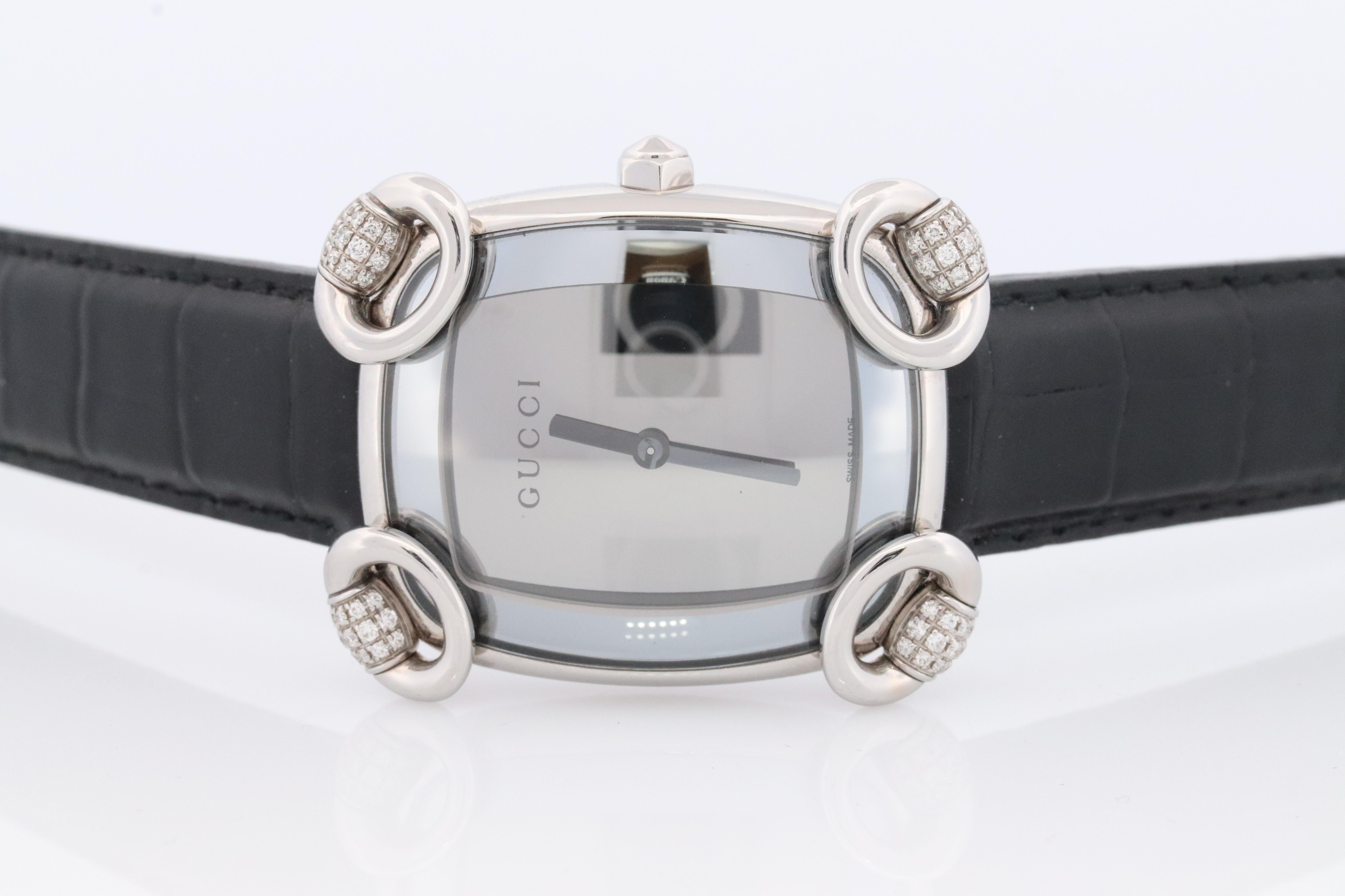 gucci diamond watch