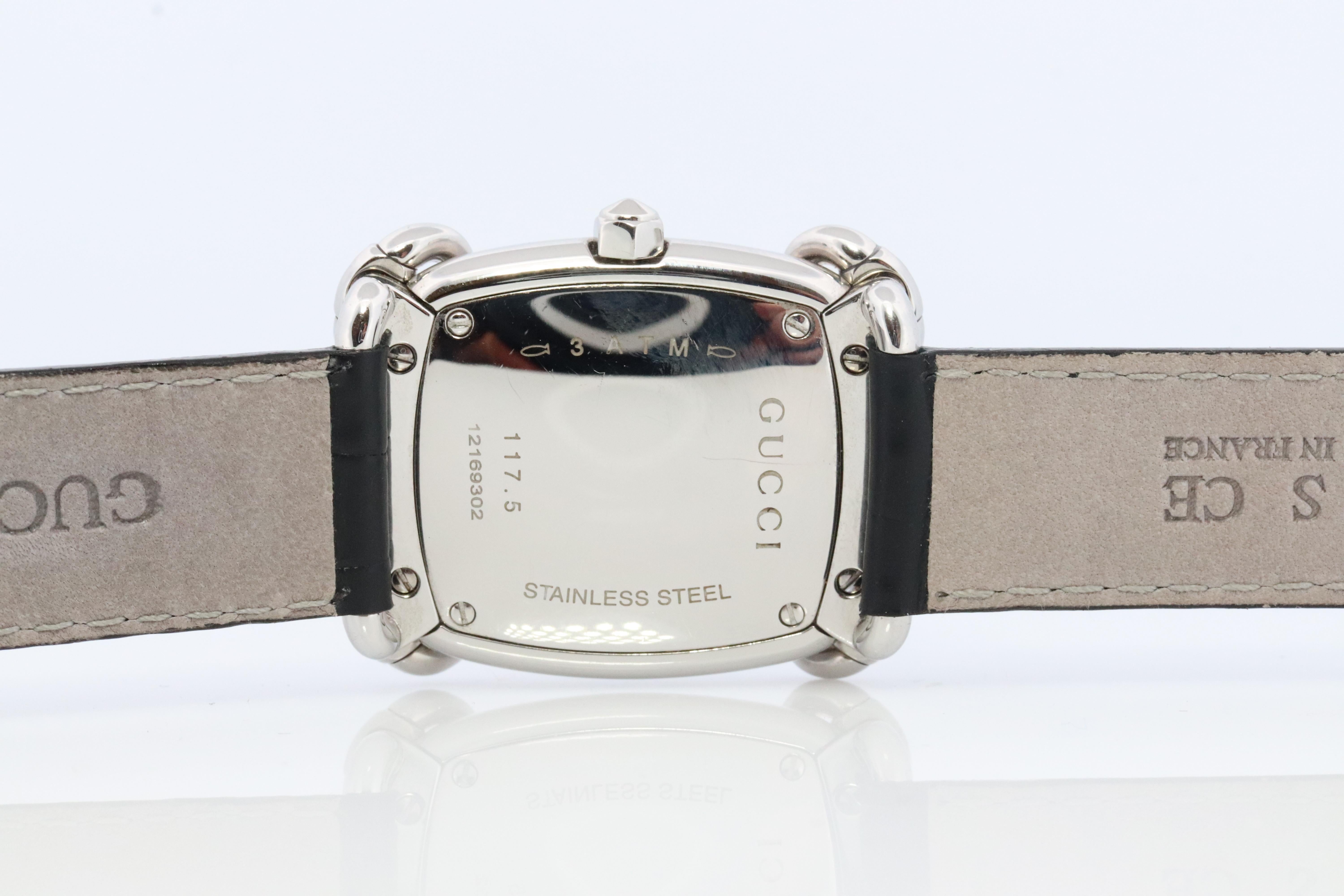 vintage gucci tank watch