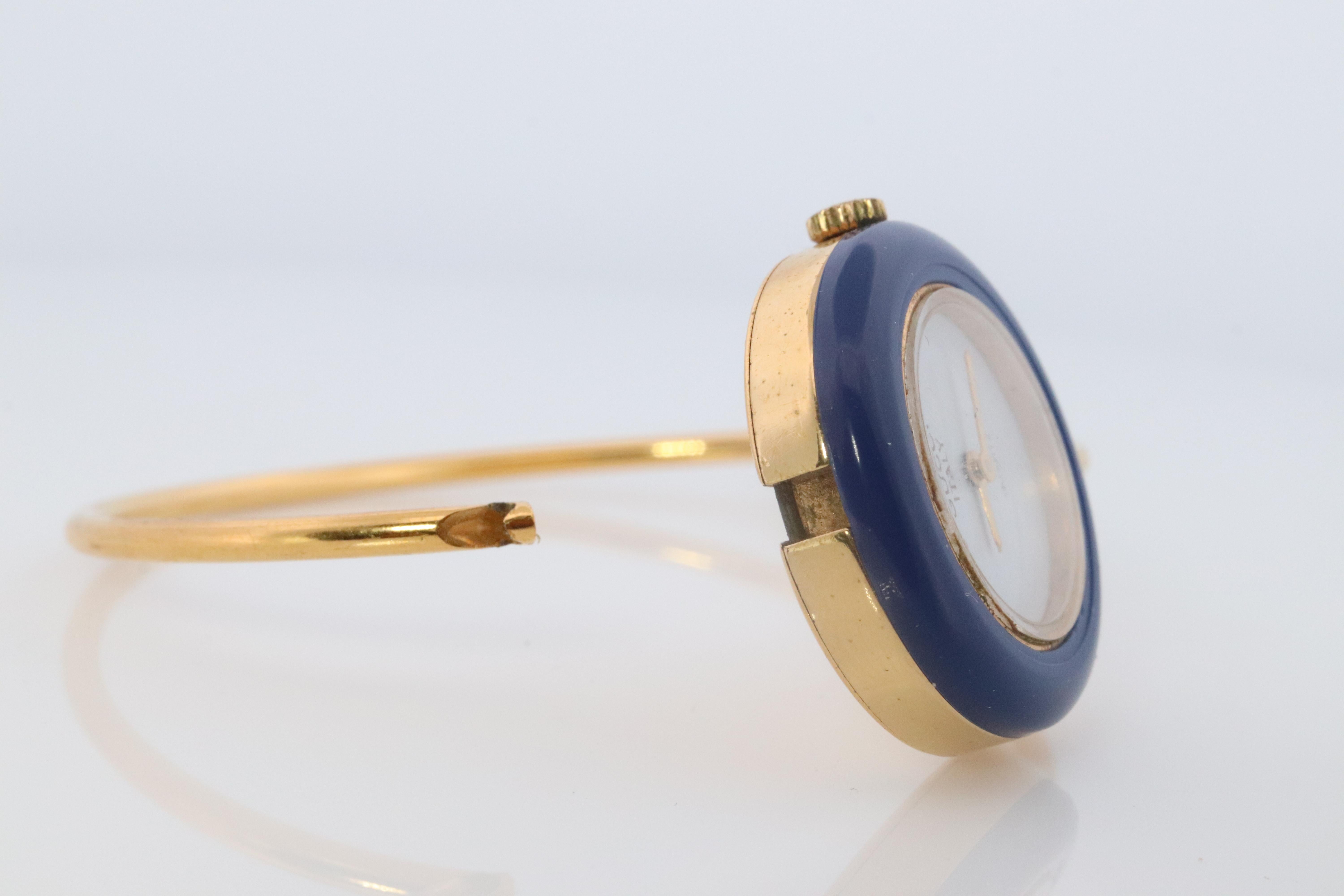 Orologio al quarzo Gucci vintage. RARO orologio Made in Italy Gucci Ladies Bangle Bezel 2