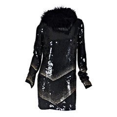 Vintage Gucci sequin dress as seen on Kate Moss