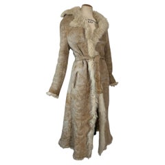 Vintage Gucci Shearling Long Coat