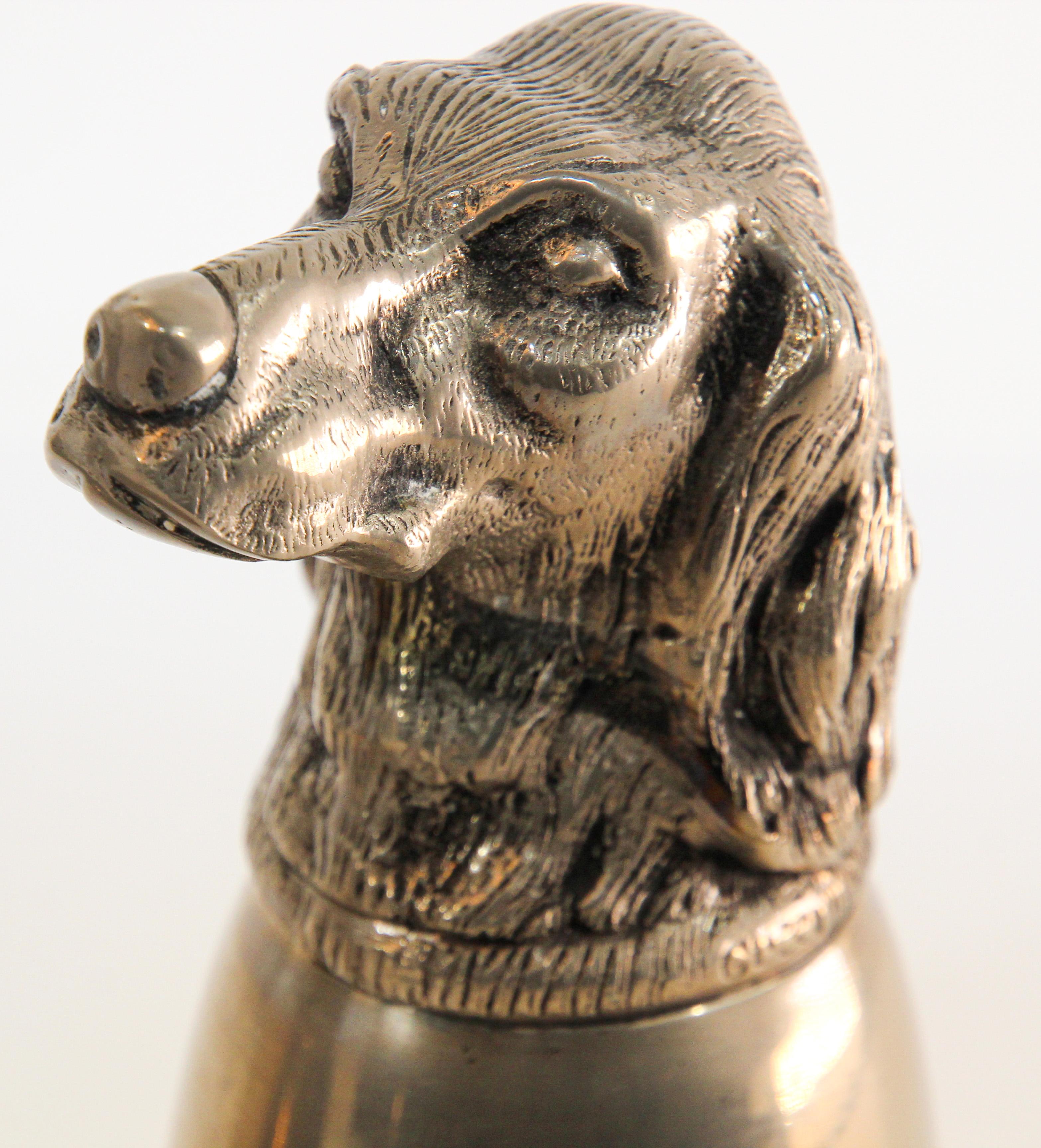 Georgiano Gucci, coppe per staffe animali placcate in argento, firmate Italia, anni '70 in vendita