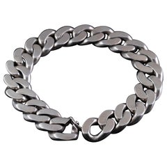 Vintage Gucci Silver Chain Bracelet