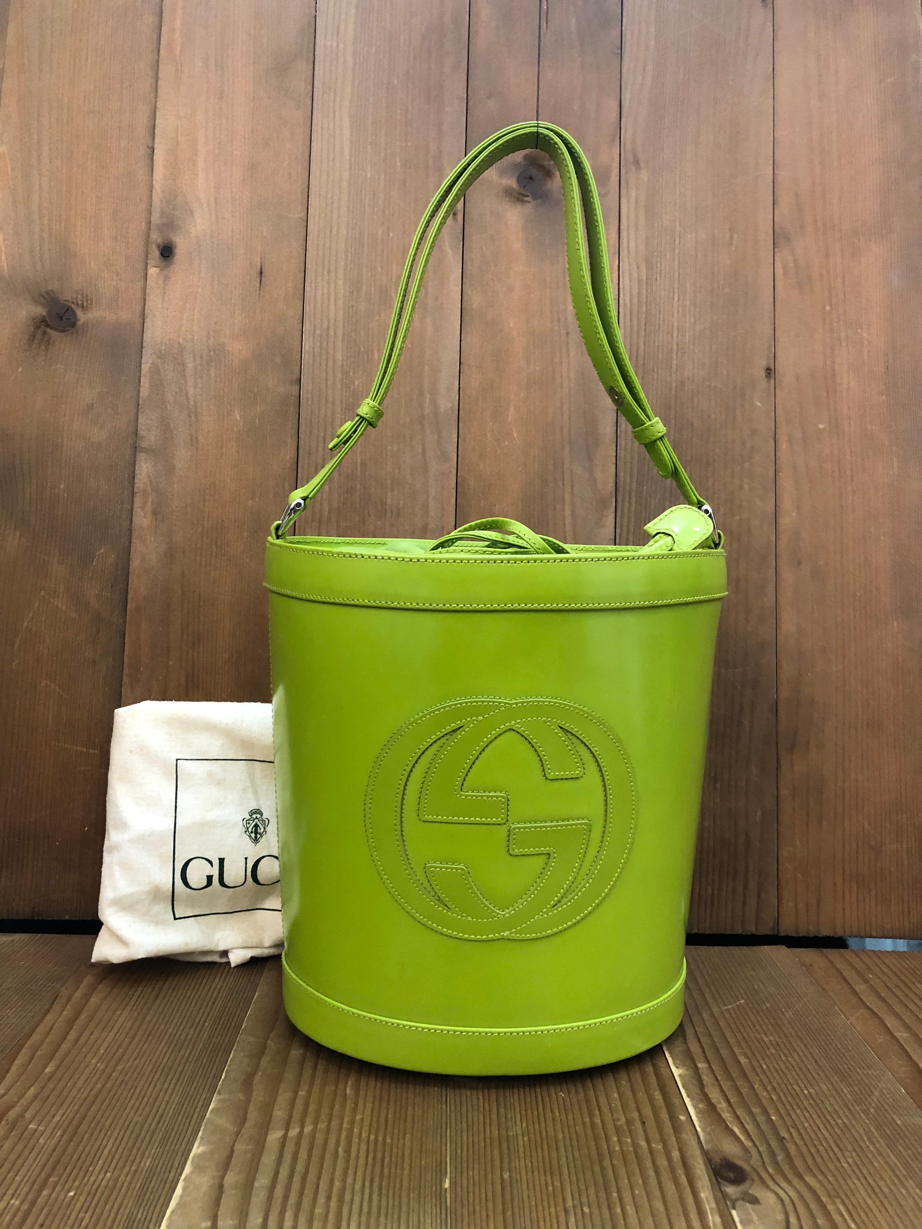 lime green gucci bag