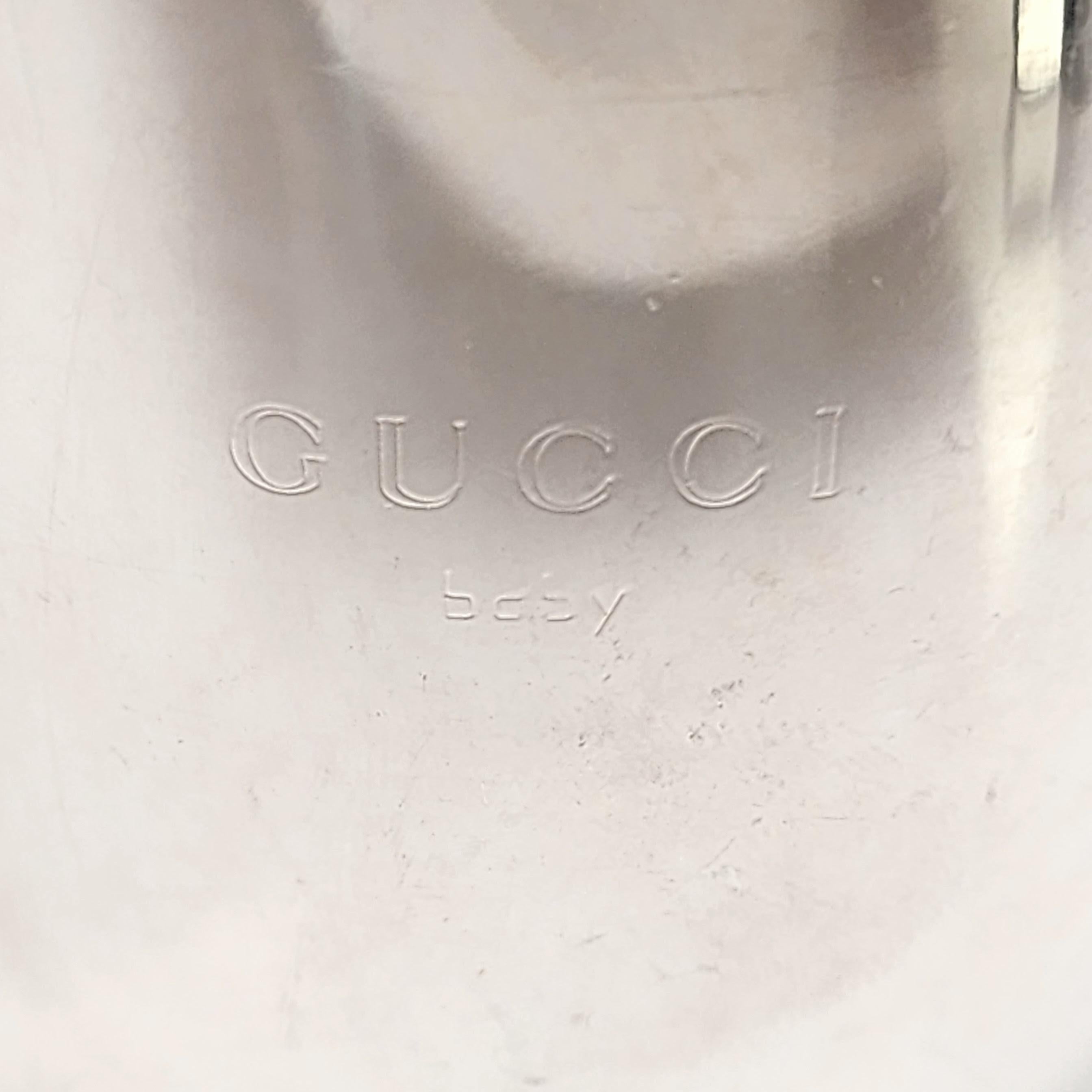 Vintage Gucci Sterling Silver Baby Cup (C) For Sale 1