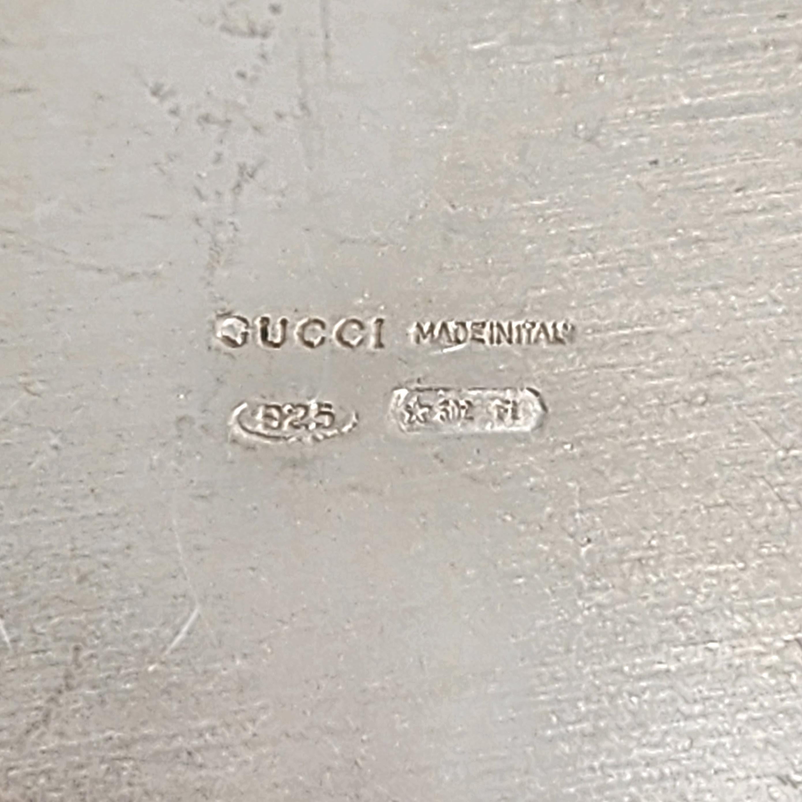Vintage Gucci Sterling Silver Baby Cup (C) For Sale 4