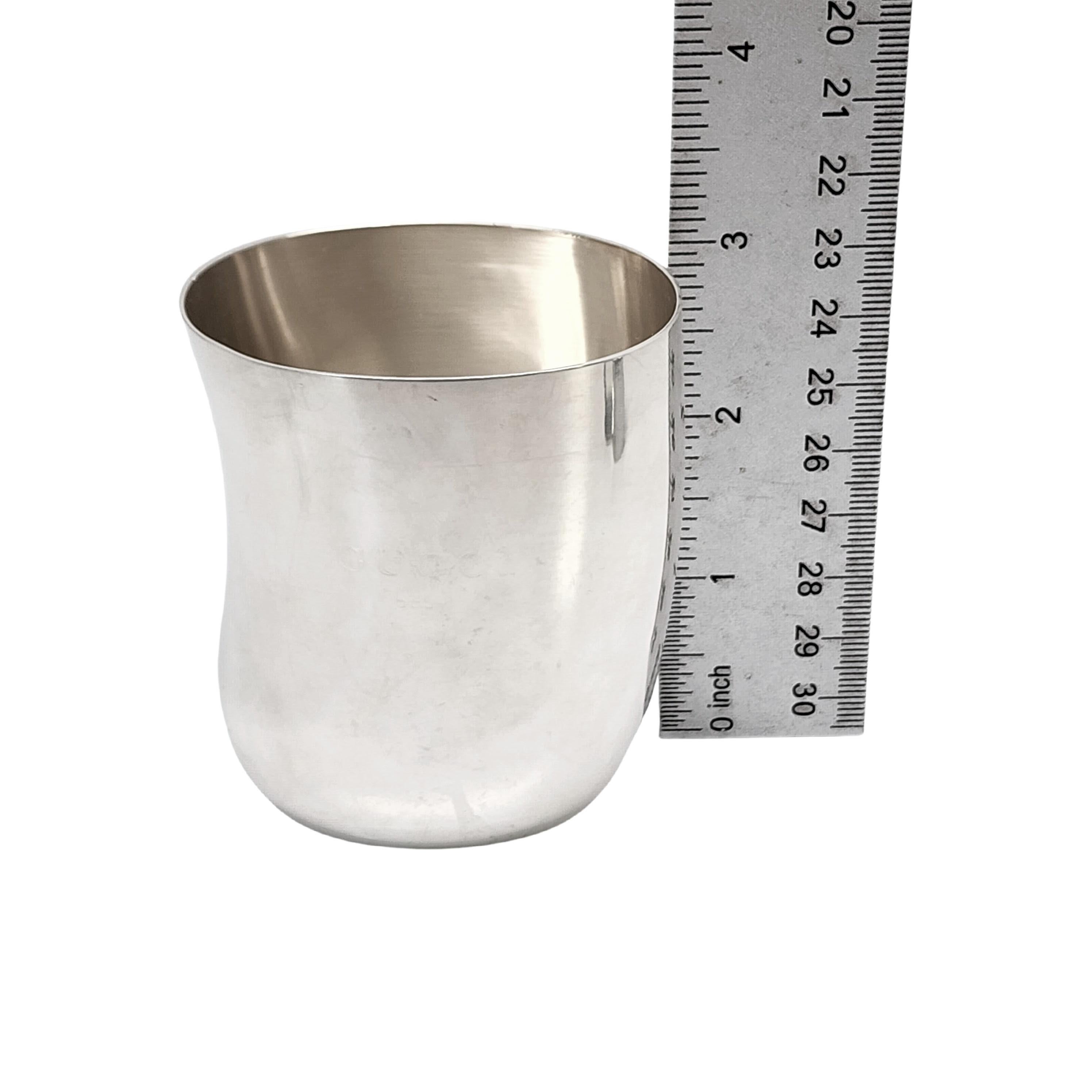 Vintage Gucci Sterling Silver Baby Cup (C) For Sale 5