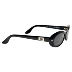 Vintage Gucci Sunglasses Womens Oval GG 2413 Circa 1990s