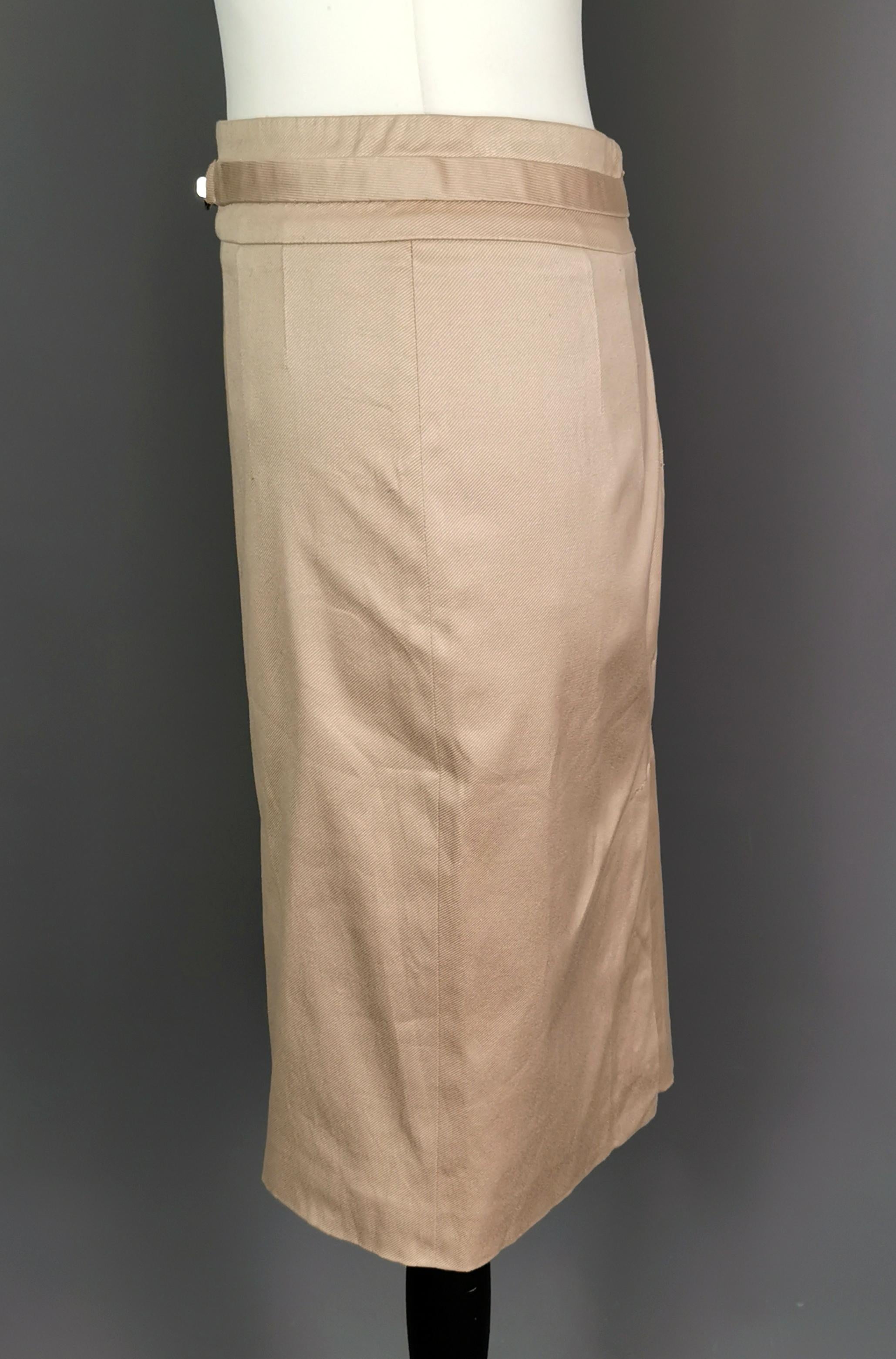 bamboo pencil skirt