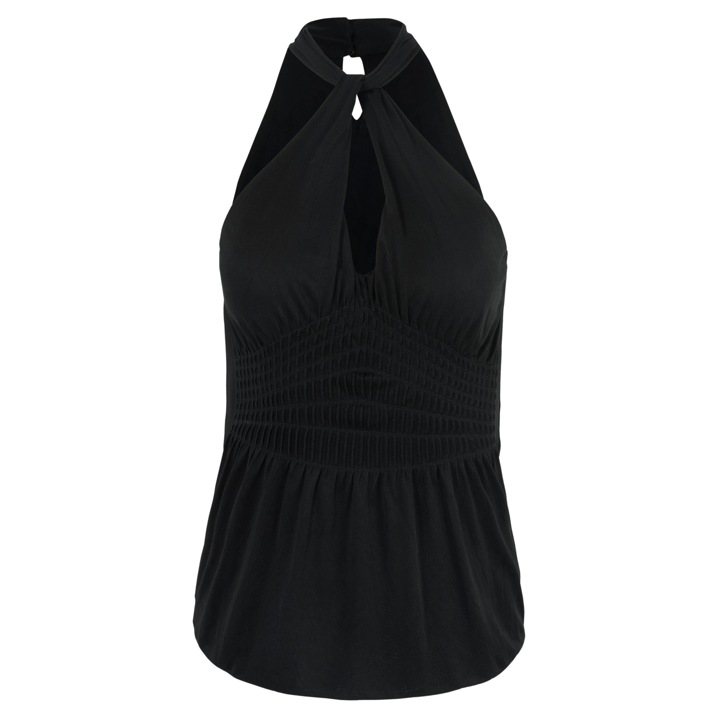 F&F Vintage Gucci Tom Ford A/I 2003 Top Nero