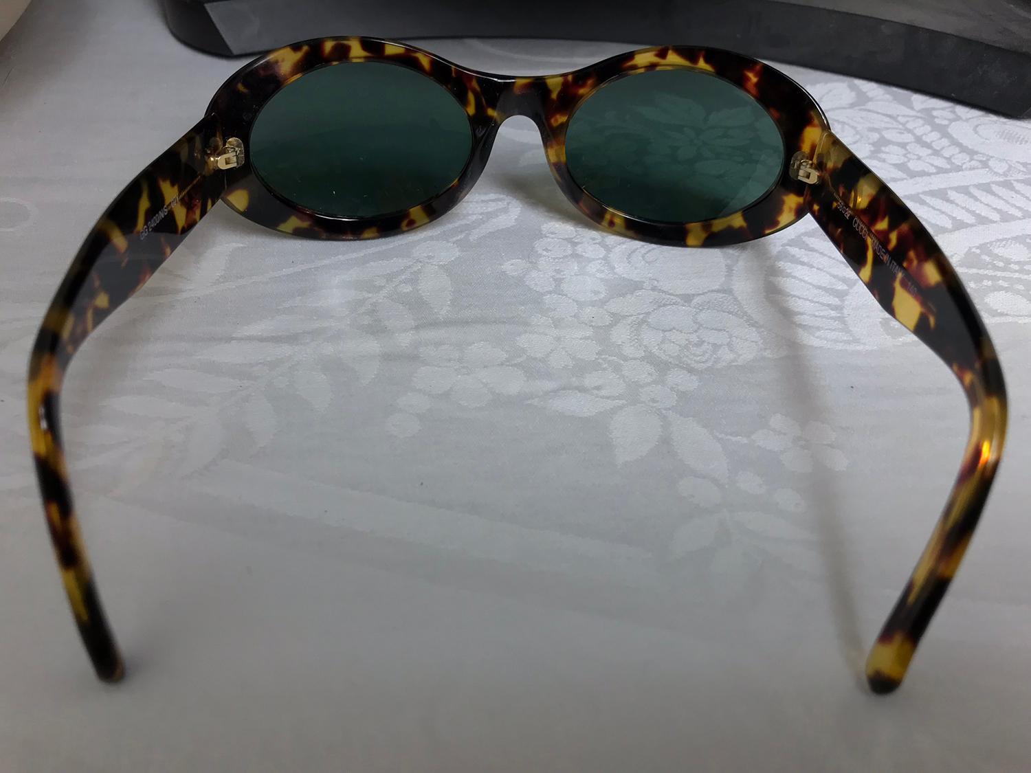 vintage gucci tortoise sunglasses