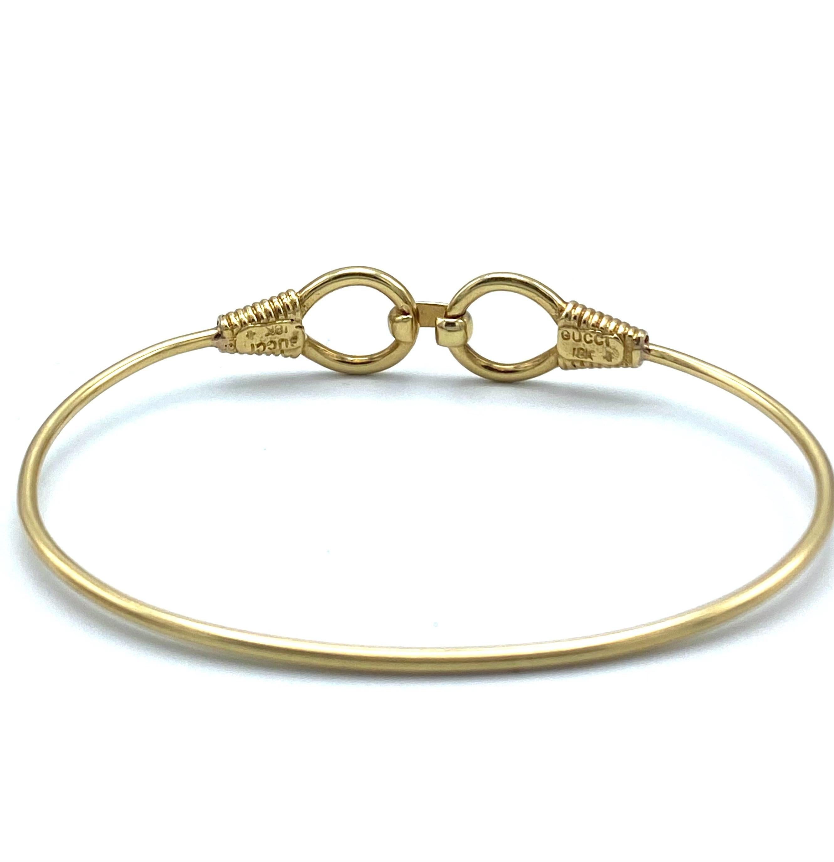 vintage gucci bangle bracelet