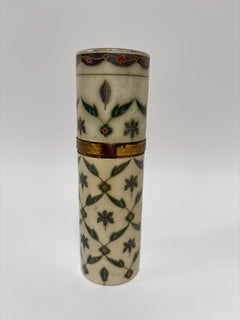 Vintage Guerlain Chant d’Arômes Refillable Atomizer Case Enameled France 1962