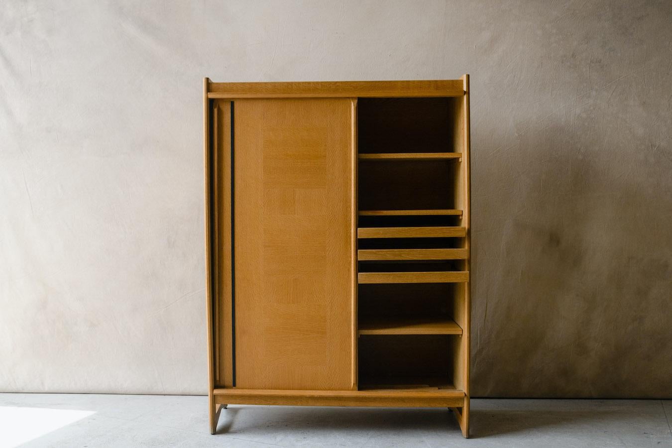 Vintage Guillerme et Chambron Cabinet from France, circa 1960 In Good Condition In Nashville, TN
