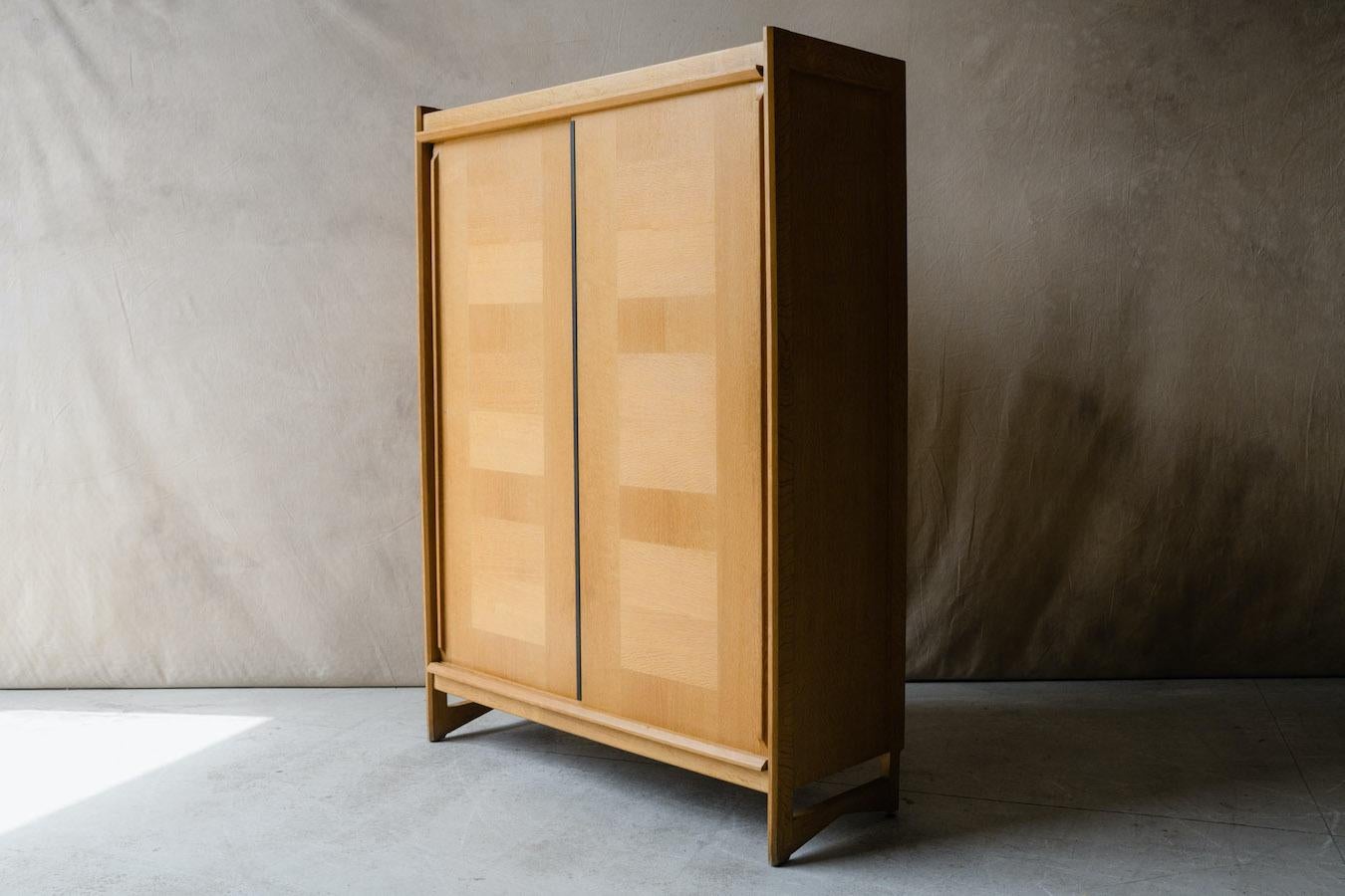 Vintage Guillerme et Chambron Cabinet from France, circa 1960 1
