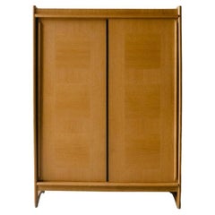 Vintage Guillerme et Chambron Cabinet from France, circa 1960