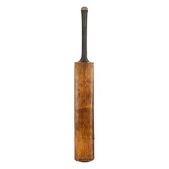 Vintage Gunn & Moore Willow Cricket Bat, 'The Cannon'Treble Spring