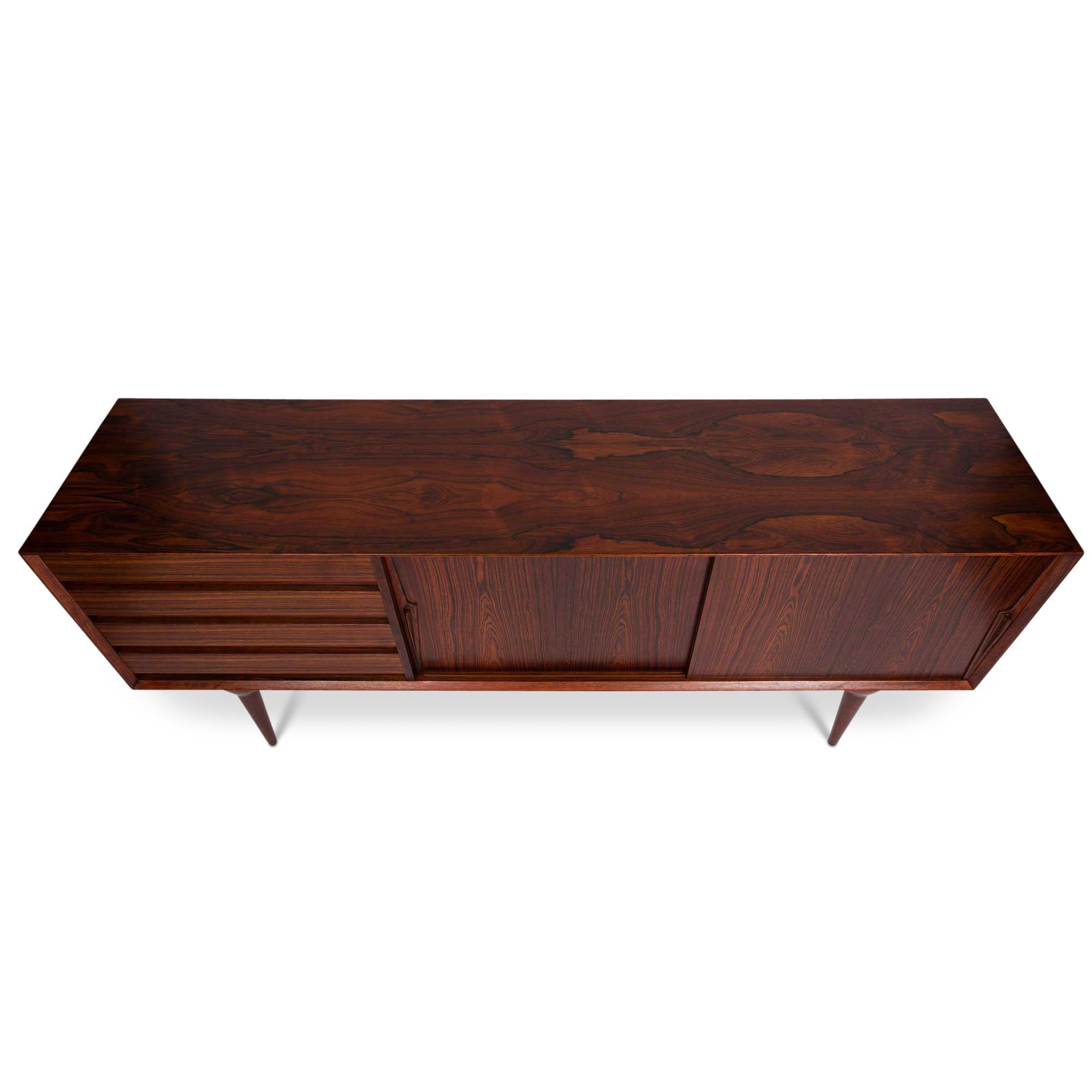 Vintage Gunni Omann Model 18 Credenza in Rosewood 1960's For Sale 3