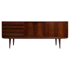 Vintage Gunni Omann Model 18 Credenza in Rosewood