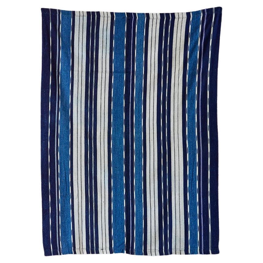 Vintage Guro Chief’s Cloth with Ikat Pattering, Nigeria, 1960's