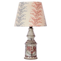 Vintage Gustave Reynaud Ceramic Table Lamp with Customized Shade, France, 1960s
