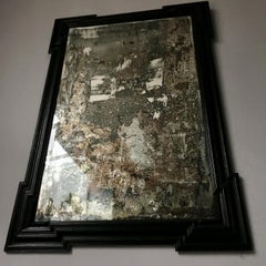 Miroir vintage en Wood Wood