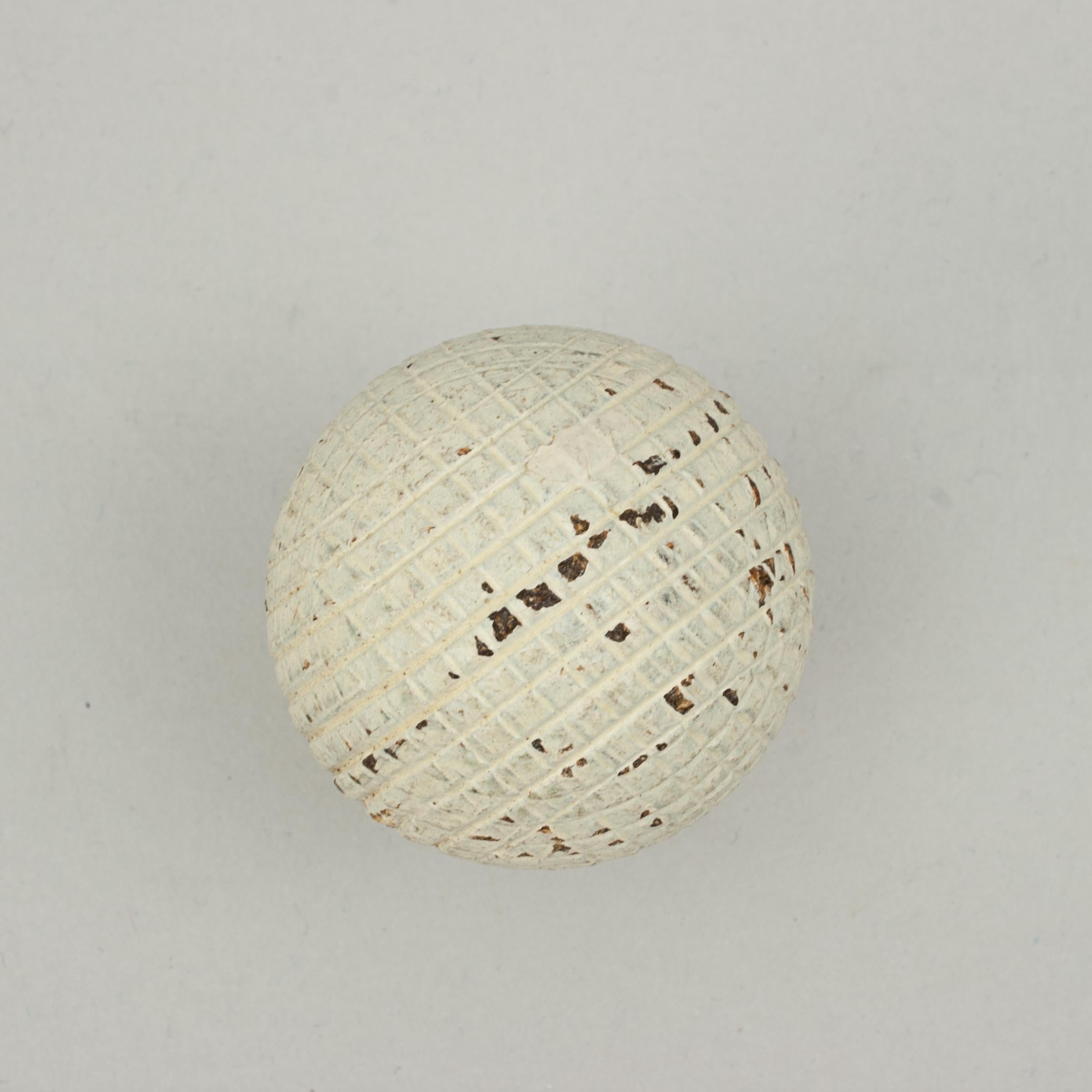 Vintage Gutta Percha Golf Ball, Gutty Golf Ball For Sale at 1stDibs