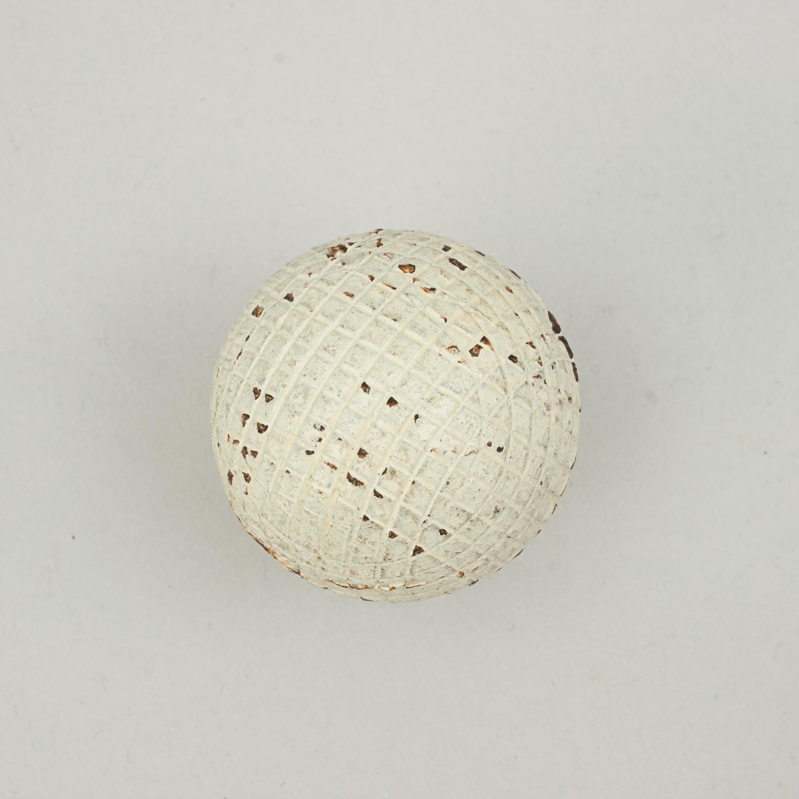 Vintage Gutta Percha Golf Ball, Gutty Golf Ball For Sale at 1stDibs