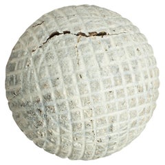 Antique Gutty, Mesh Pattern Golf Ball